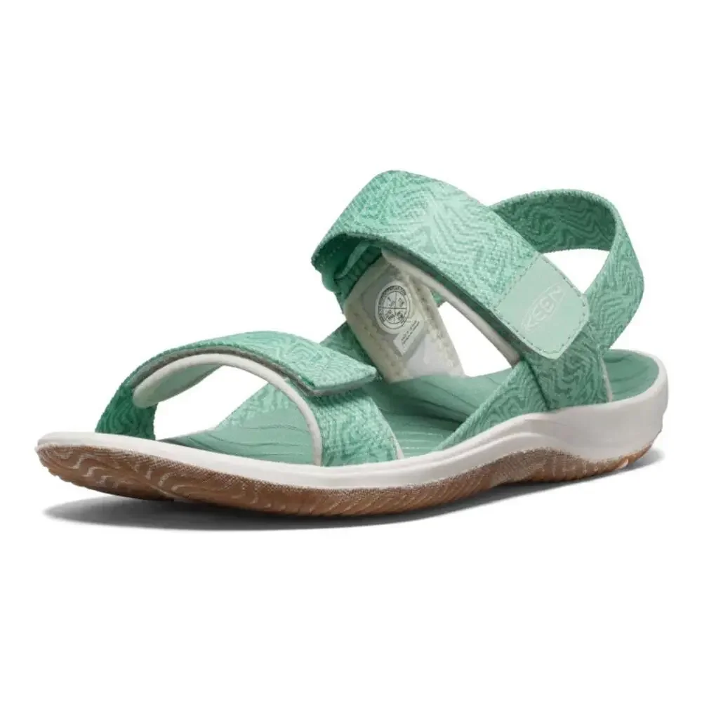 Keen Elle Backstrap Sandals Toddler Lichen Star White Adjustable Strap NLW385